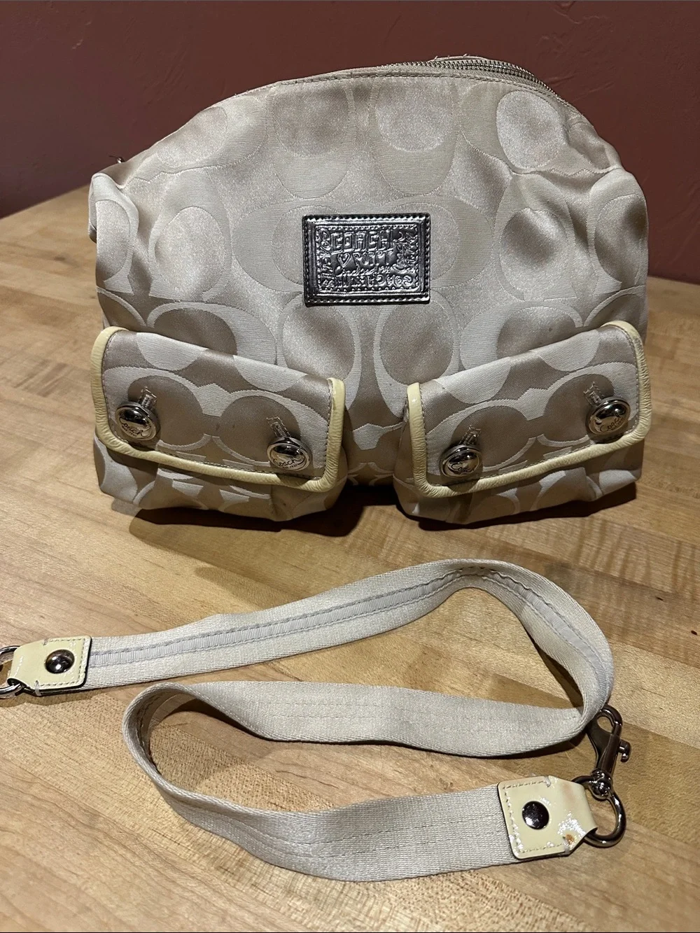 Coach Poppy Messenger Bag [mint condition]